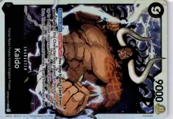 Kaido OP08-079 Super Rare Foil One Piece Trading Card TCG - Image 5