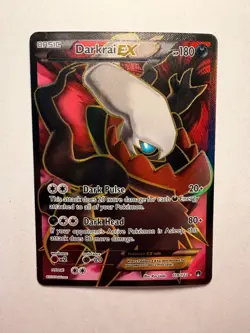 Pokemon Darkrai-EX Holo FullArt Ultra Rare TCG Card Breakpoint 118/122 Excellent - Image 1