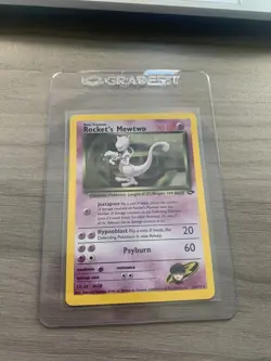 Pokemon TCG Rocket's Mewtwo Gym Challenge Holo Card 14/132 Vintage Wotc - Image 1