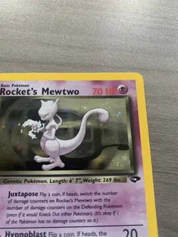 Pokemon TCG Rocket's Mewtwo Gym Challenge Holo Card 14/132 Vintage Wotc - Image 4