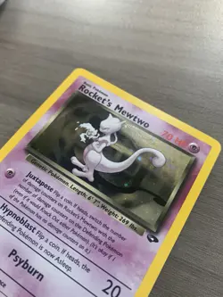Pokemon TCG Rocket's Mewtwo Gym Challenge Holo Card 14/132 Vintage Wotc - Image 5