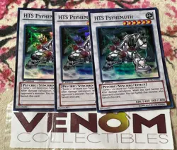 3x (M/NM) - HTS Psyhemuth - JOTL-EN046 - Super Rare - 1st Edition YuGiOh - Image 1