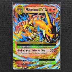 M Mega Charizard EX - 13/108 - Ultra Rare - Evolutions - Pokemon Card - LP - Image 1