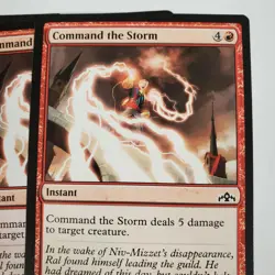 4x Command the Storm & 4x Inescapable Blaze MTG Guilds of Ravnica - Image 4
