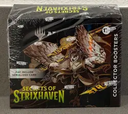 Magic the Gathering Secrets of Strixhaven Collector Booster Box - NEW SEALED - Image 1