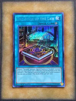Yugioh The Book of the Law FUEN-EN036 Secret Rare 1st Ed NM - Image 1