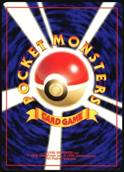 NIDORAN NO. 032 BASE SET POKEMON JAPANESE COMMON 1996 MODERATELY PLAYED - Image 3