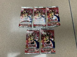 Lot Of 5 Yu-Gi-Oh! Pharaohs Servant 1st Edition Booster Packs Vintage English - Image 1