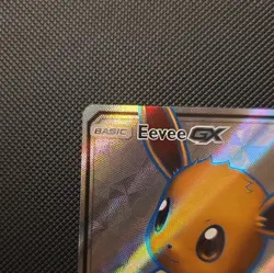 Pokemon TCG Eevee GX Promo Holo SM242 Sm Basic 160 HP English - Image 2