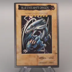 Yu-Gi-Oh BANDAI Blue Eyes White Dragon Super Rare 1999 #118 EX English u574 - Image 1