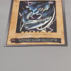 Yu-Gi-Oh BANDAI Blue Eyes White Dragon Super Rare 1999 #118 EX English u574 - Image 3