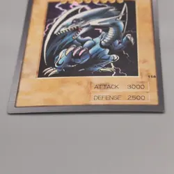 Yu-Gi-Oh BANDAI Blue Eyes White Dragon Super Rare 1999 #118 EX English u574 - Image 4