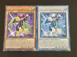 Toon Harpie Lady | FADED | BLCR-EN066 | Ultra Rare | NM | 1st Edition | YuGiOh! - Image 1