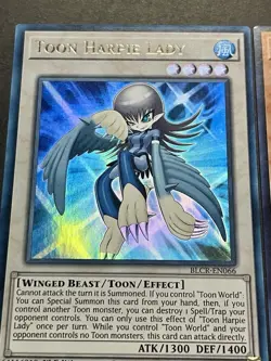 Toon Harpie Lady | FADED | BLCR-EN066 | Ultra Rare | NM | 1st Edition | YuGiOh! - Image 4
