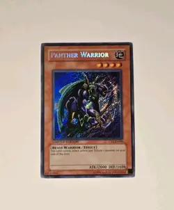 Yugioh Panther Warrior CT2-EN006 Secret Rare LP - Image 1