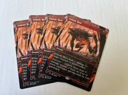 Unholy Heat - MTG Promo Card X 4 - Image 1