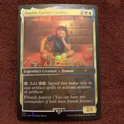 Dustin Gadget Genius Secret Lair Drop Foil 342 NM+ Unplayed MTG Magic Card - Image 1