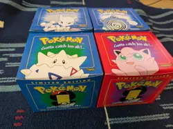 Pokemon McDonalds 23k Gold Card lot 1999 - Mewtwo, Poliwhirl, Togepi, Jigglypuff - Image 2