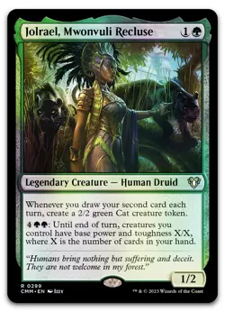 Jolrael, Mwonvuli Recluse #299 (Foil) (NM) Commander Masters CMM Magic MTG - Image 1