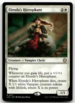 Elenda's Hierophant #71 (NM) Lost Caverns of Ixalan LCC Magic MTG - Image 1