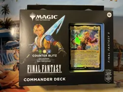 Counter Blitz - Commander Deck - Final Fantasy - MTG - Brand New Sealed - Image 1