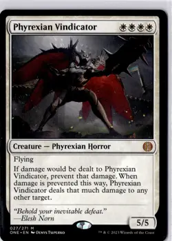 Phyrexian Vindicator Phyrexia: All Will Be One Regular NM M 027/271 - Image 1