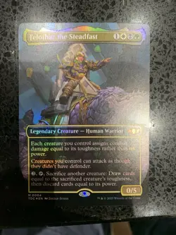 MTG ~ Felothar the Steadfast (Foil) Tarkir: Dragonstorm Commander ~ NM Mythic - Image 1