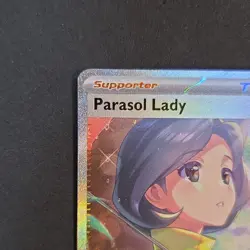 Pokemon Parasol Lady 255/182 SV04: Paradox Rift SIR Full Art Holo - Image 2