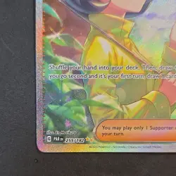 Pokemon Parasol Lady 255/182 SV04: Paradox Rift SIR Full Art Holo - Image 3