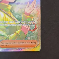 Pokemon Parasol Lady 255/182 SV04: Paradox Rift SIR Full Art Holo - Image 4
