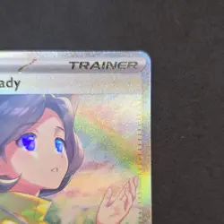 Pokemon Parasol Lady 255/182 SV04: Paradox Rift SIR Full Art Holo - Image 5