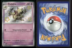 Kadabra 149/091 Shiny Rare Paldean Fates Pokemon NM/M - Image 3