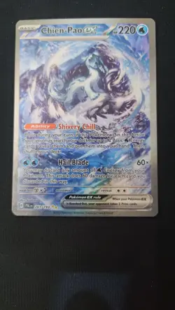 Pokemon TCG Chien-Pao Ex Scarlet & Violet Paldea Evolved 261/193 - Image 1