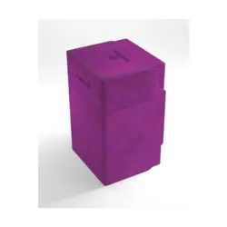 GameGenic Card Storage Watchtower 100+ Convertible Deck Holder XL - Purple New - Image 1