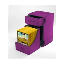 GameGenic Card Storage Watchtower 100+ Convertible Deck Holder XL - Purple New - Image 2