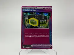 Maximum Belt 117/131 - Prismatic Evolutions - Ace Spec Trainer - Pokemon TCG✅NM✅ - Image 1
