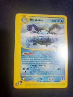 Pokemon Cards Blastoise 37/165 - Image 1