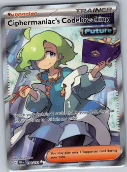 Ciphermaniac's Codebreaking 198/162 SV05: Temporal Forces - Pokemon Card - NM - Image 1