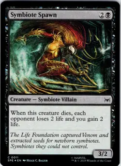 Symbiote Spawn Foil C Marvel's Spider-Man: Eternal-Legal 11 NM - Image 1