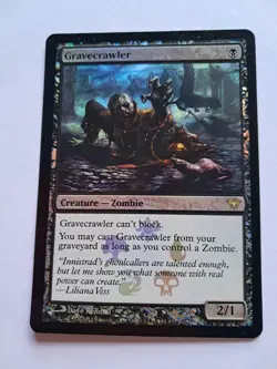 MTG GRAVECRAWLER FOIL DARK ASCENSION PROMO NM/MT UNPLAYED - Image 1