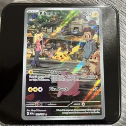 Pokemon Pikachu 151 Card 173/165 NM+ Condition - Image 1