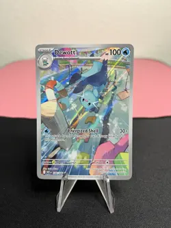 Dewott 106/086 Pokemon Sv: White Flare Illustration Rare Full Art Holo - MINT - Image 1