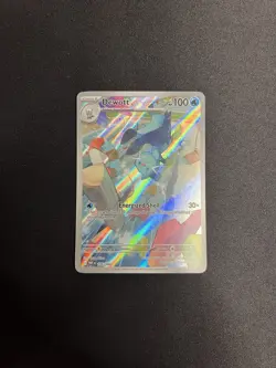 Dewott 106/086 Pokemon Sv: White Flare Illustration Rare Full Art Holo - MINT - Image 3