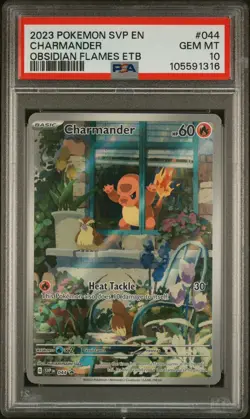 2023 Pokemon SVP EN charmander #044 PSA 10 - Image 1