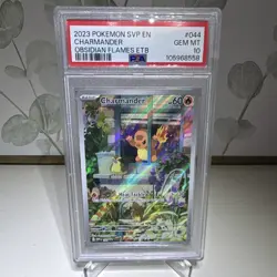 Pokemon TCG Charmander 044 Sv Scarlet & Violet Promo Holo PSA 10 2023 - Image 1