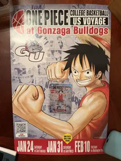 One Piece Monkey D. Luffy US Voyage College Basketball Card - Image 3
