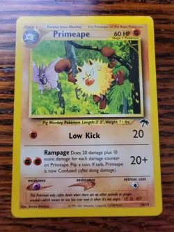 Primeape 18/18 Southern Islands MP! Pokemon Card - Image 1