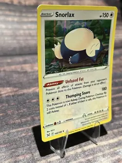 Snorlax 143/196 Holo Swsh11: Lost Origin Pokemon Card - Image 2