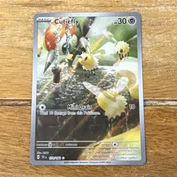 Pokemon TCG Temporal Forces Cutiefly Card 172/162 Illustration Rare, Near Mint - Image 1