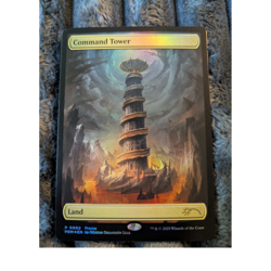 Magic: The Gathering Command Tower Land Promo Foil Wizards 0002 2025 English - Image 1
